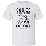 Jesus - Halloween - God is within her, She will not fall - Apparel