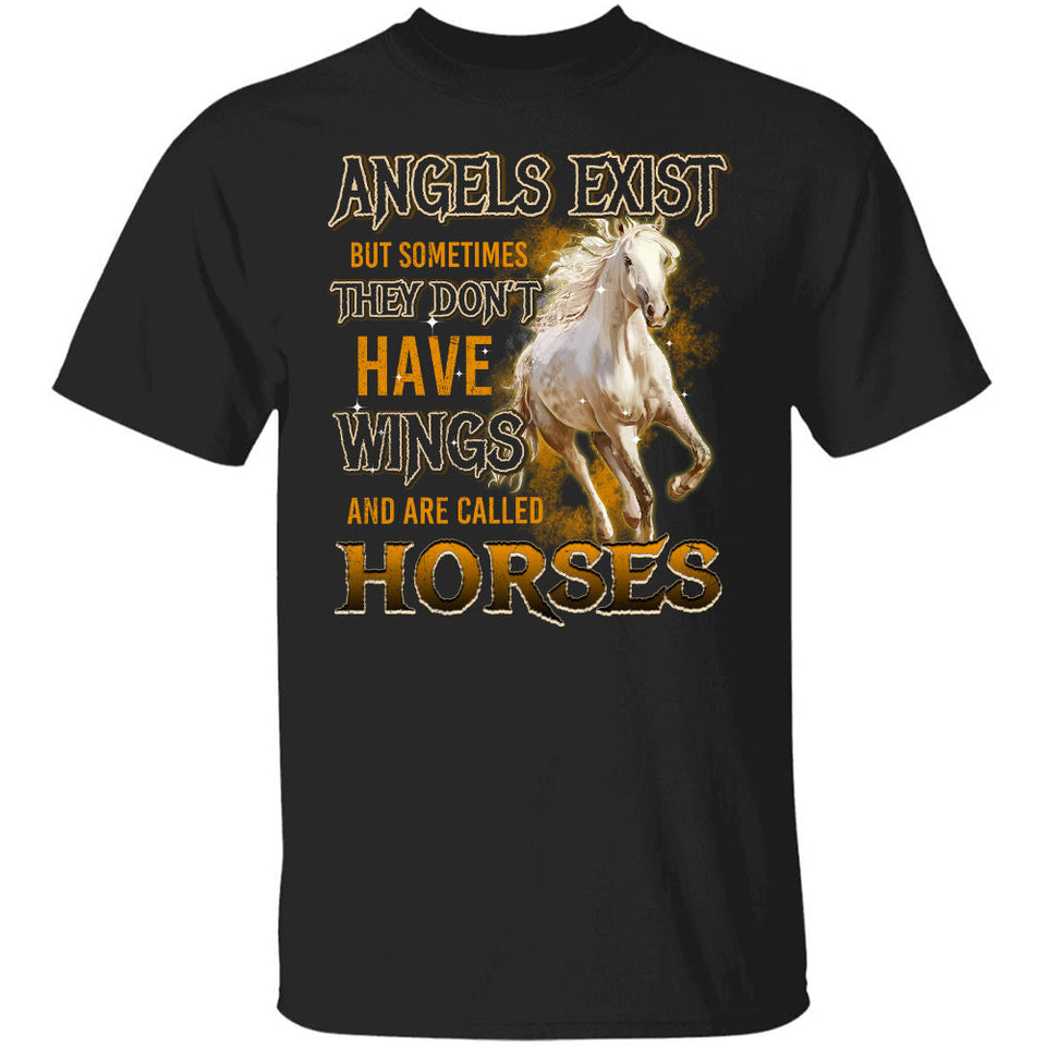 White horse, Angels exist - Jesus Apparel