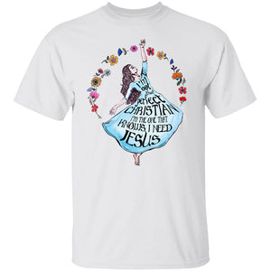 Jesus - Dancing girl - I'm not that perfect Christian - Apparel