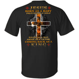 Jesus - Coming back as a king - Back-printed Apparel