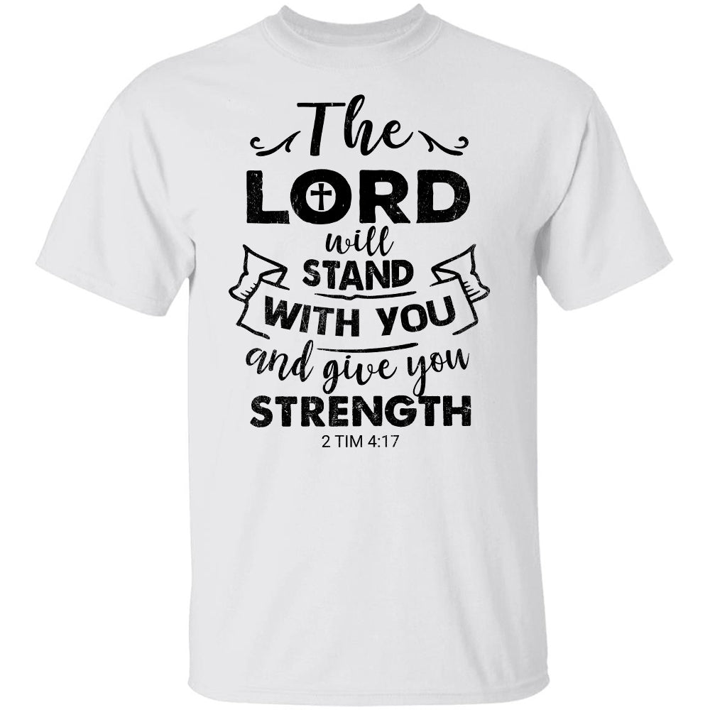 Jesus - The lord will stand with you - Apparel