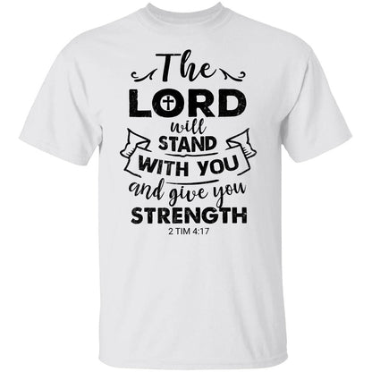 Jesus - The lord will stand with you - Apparel