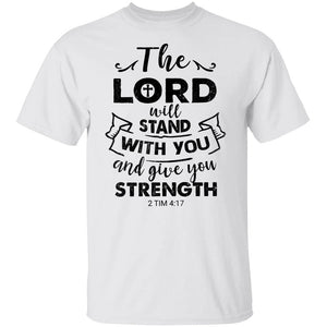 Jesus - The lord will stand with you - Apparel