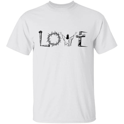 Amazing cross, crown of thorns, Love - Jesus Apparel