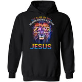 The lion of Judah, Awesome night sky, Because of him heaven knows my name - Jesus Apparel