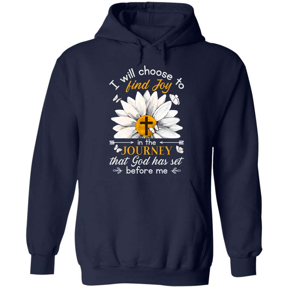 Jesus - Daisy Flower - I will choose to find joy - Apparel