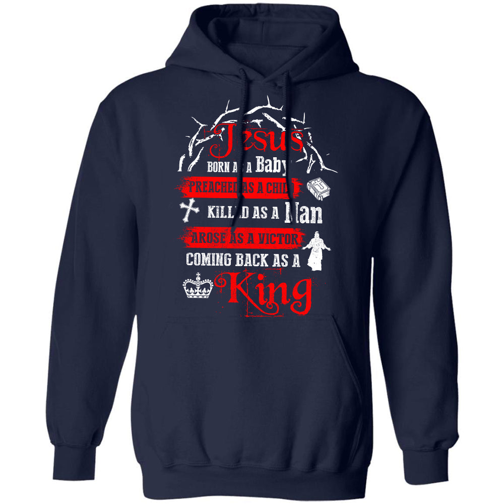 Crown of Thorn, Jesus coming back as a King - Jesus Apparel