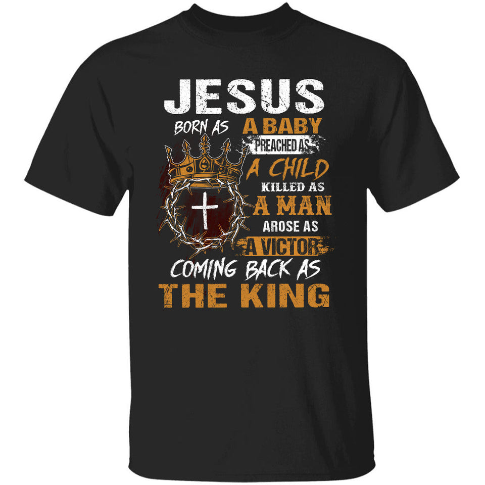 The king crown, Crown of thorn, Jesus coming back as the king - Jesus Apparel