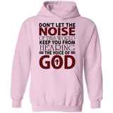 Don't let the voice of this world keep you from hearing God - Jesus Apparel