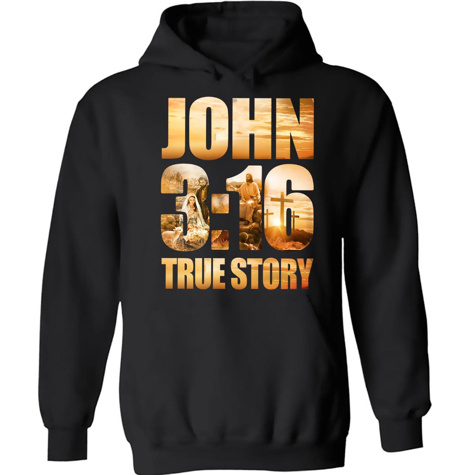 John 3:16, True Story - Jesus Apparel