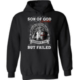 Born in November, I am a son of God - Jesus, Warrior Back-printed Apparel