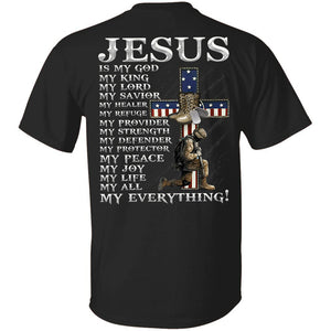 Jesus is my everything - Jesus Back-printed Apparel