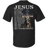Jesus is my everything - Jesus Back-printed Apparel