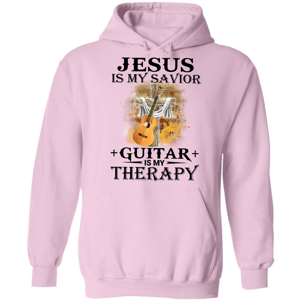Jesus is my savior, Guitar is my therapy - Apparel