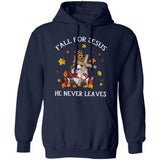 Jesus - Gnome - Fall for Jesus, he never leaves - Apparel