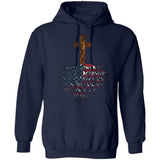 The cross and US Flag - Jesus Apparel