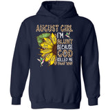 August Girl - Sunflower - I'm blunt because God rolled me that way - Jesus Apparel