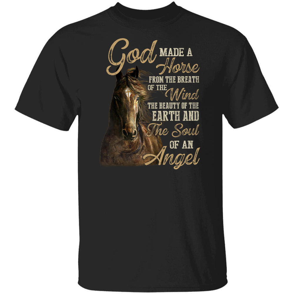 Bay Horse, God made a horse from the breath of the wind - Jesus Apparel