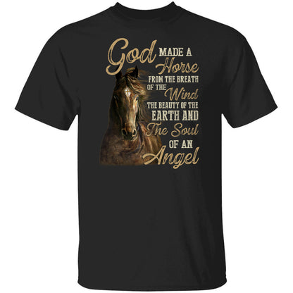 Bay Horse, God made a horse from the breath of the wind - Jesus Apparel