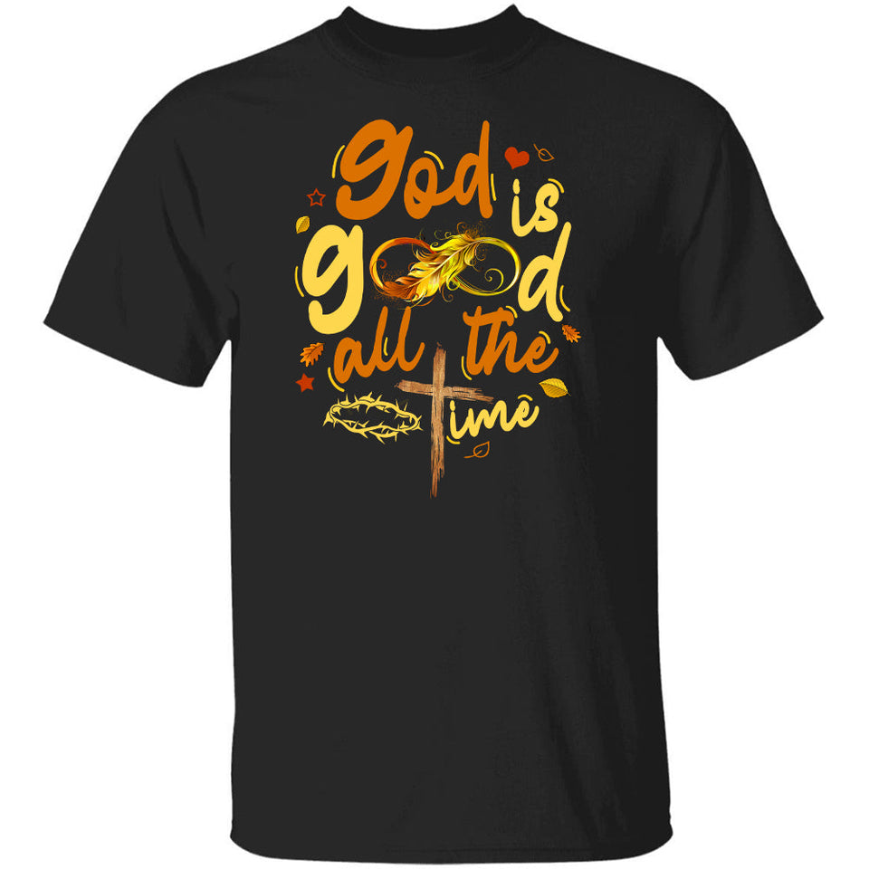 Autumn Leaves, God is good all the time - Jesus Apparel