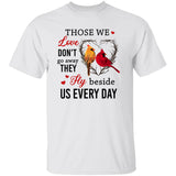 Heaven - Cardinal - Those we love don't go away They beside us every day - Apparel