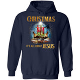 Christmas, It's all about Jesus - Jesus, Bible and wooden cross Apparel