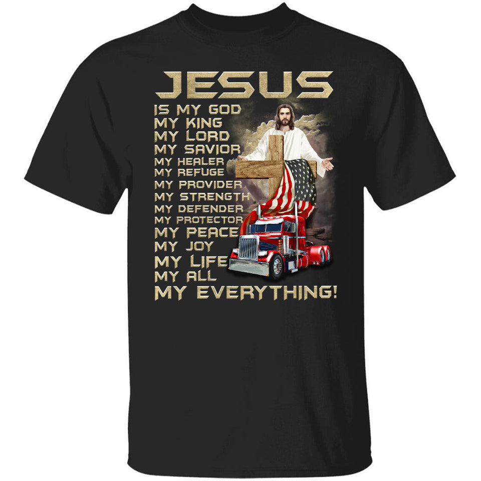 Jesus - Red truck - Jesus is my everything - Apparel