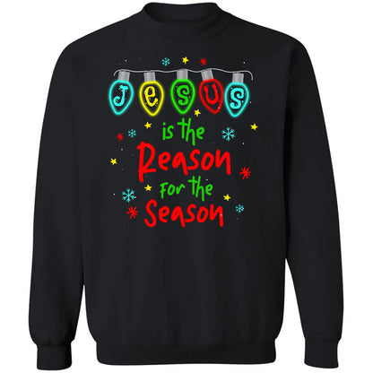 Christmas decoration lights, Jesus is the reason for the season - Christmas, Jesus Apparel