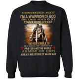 November man, The holy bible is my code of conduct - Jesus Apparel