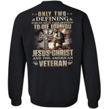 Jesus - Only two forces have ever offered to die for you - Back-printed Apparel
