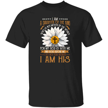 Jesus - Daisy Flower - I am a daughter of the king - Apparel