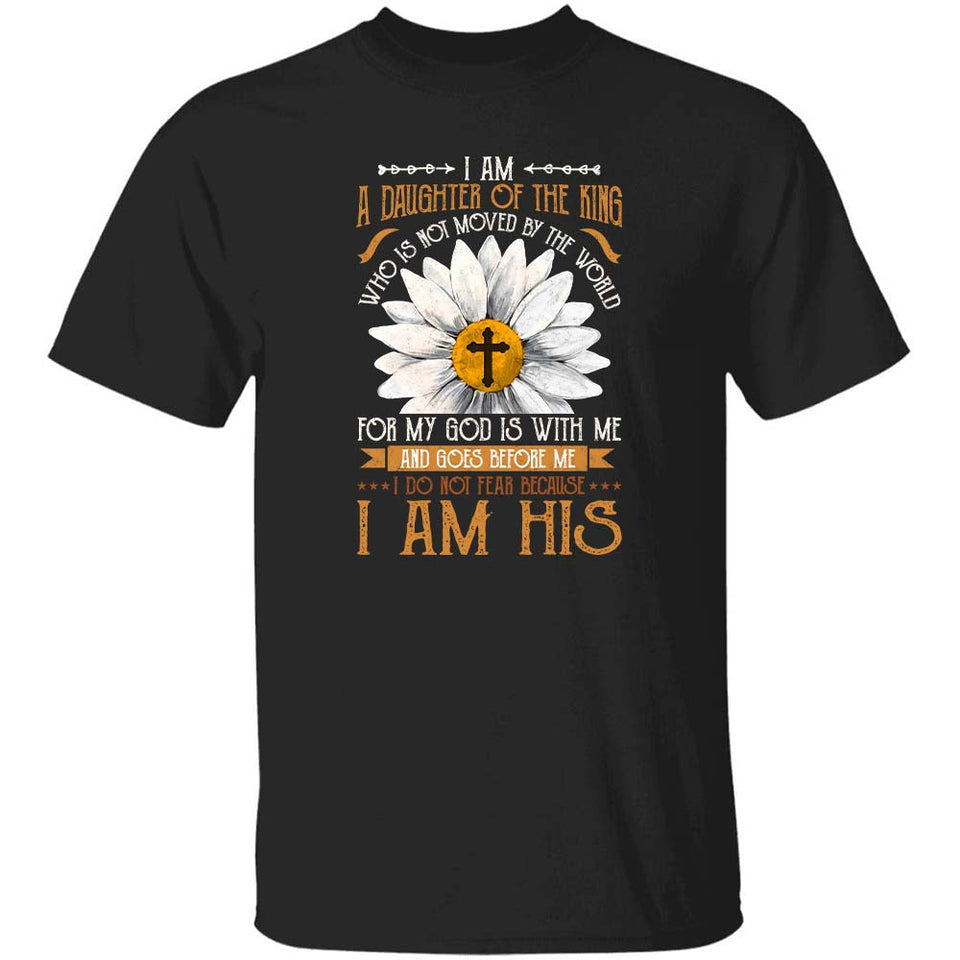 Jesus - Daisy Flower - I am a daughter of the king - Apparel