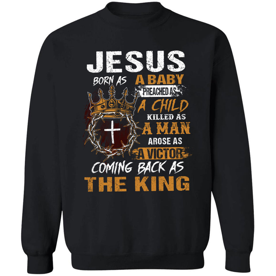 The king crown, Crown of thorn, Jesus coming back as the king - Jesus Apparel