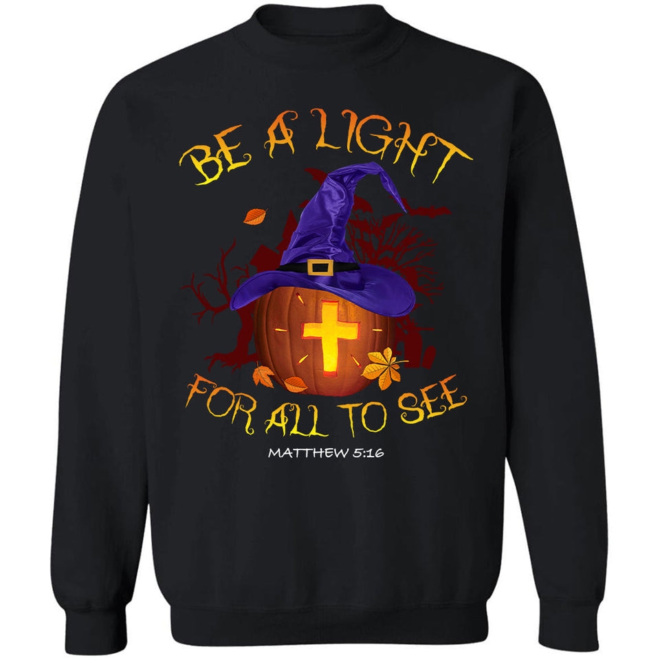 Jesus - Halloween - Be a light for all to see - Apparel