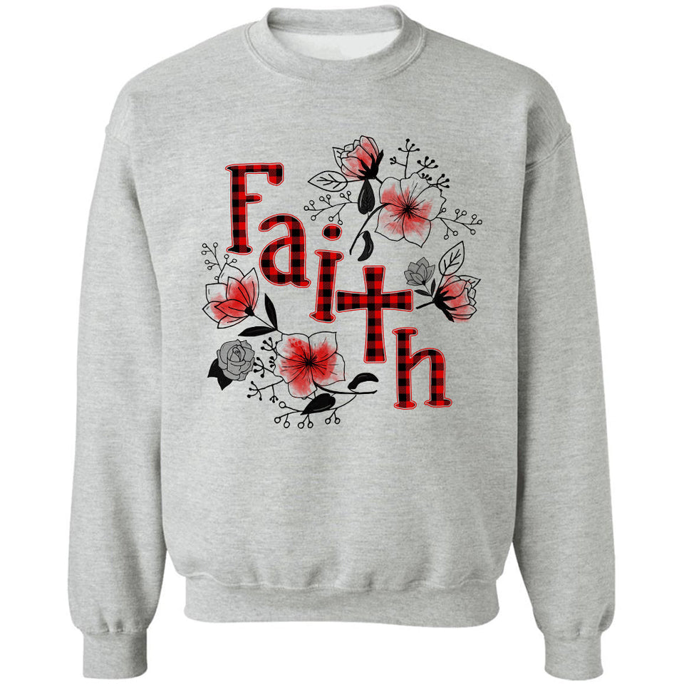 Jesus - Flower - Faith - Apparel