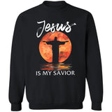 Full moon night, God painting, Jesus is my savior - Jesus Apparel