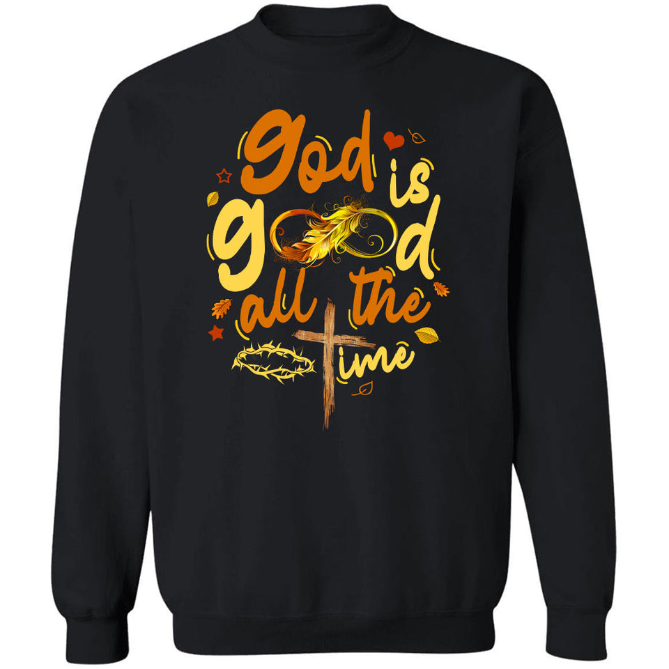 Autumn Leaves, God is good all the time - Jesus Apparel