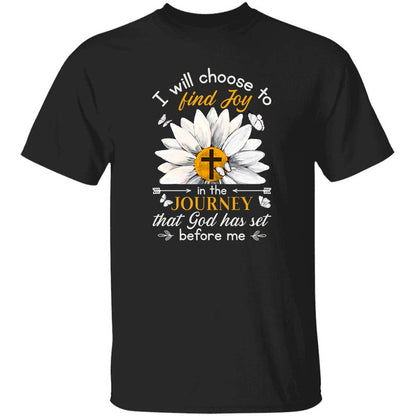 Jesus - Daisy Flower - I will choose to find joy - Apparel