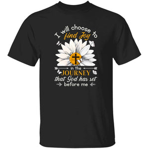Jesus - Daisy Flower - I will choose to find joy - Apparel