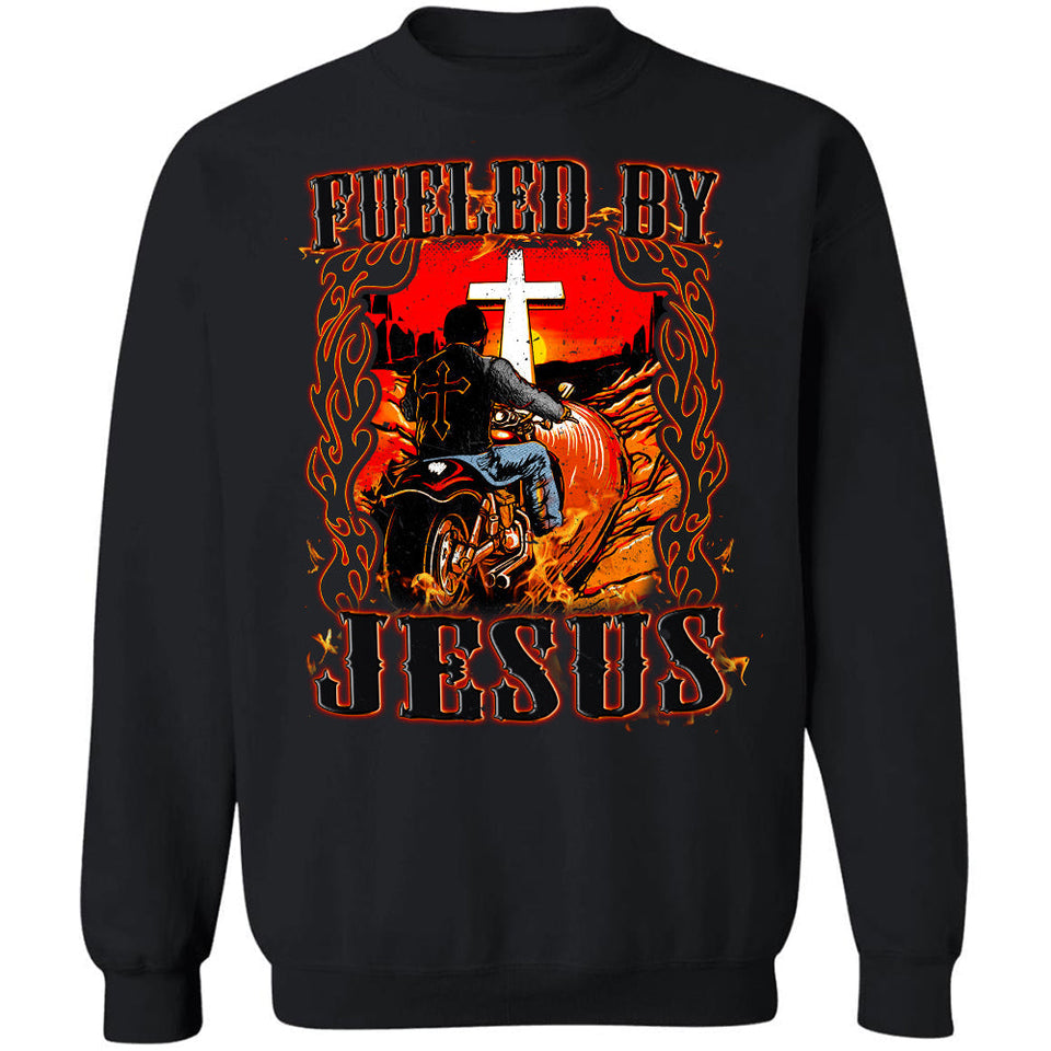 Jesus - Motorbike - Fueled by God - Apparel