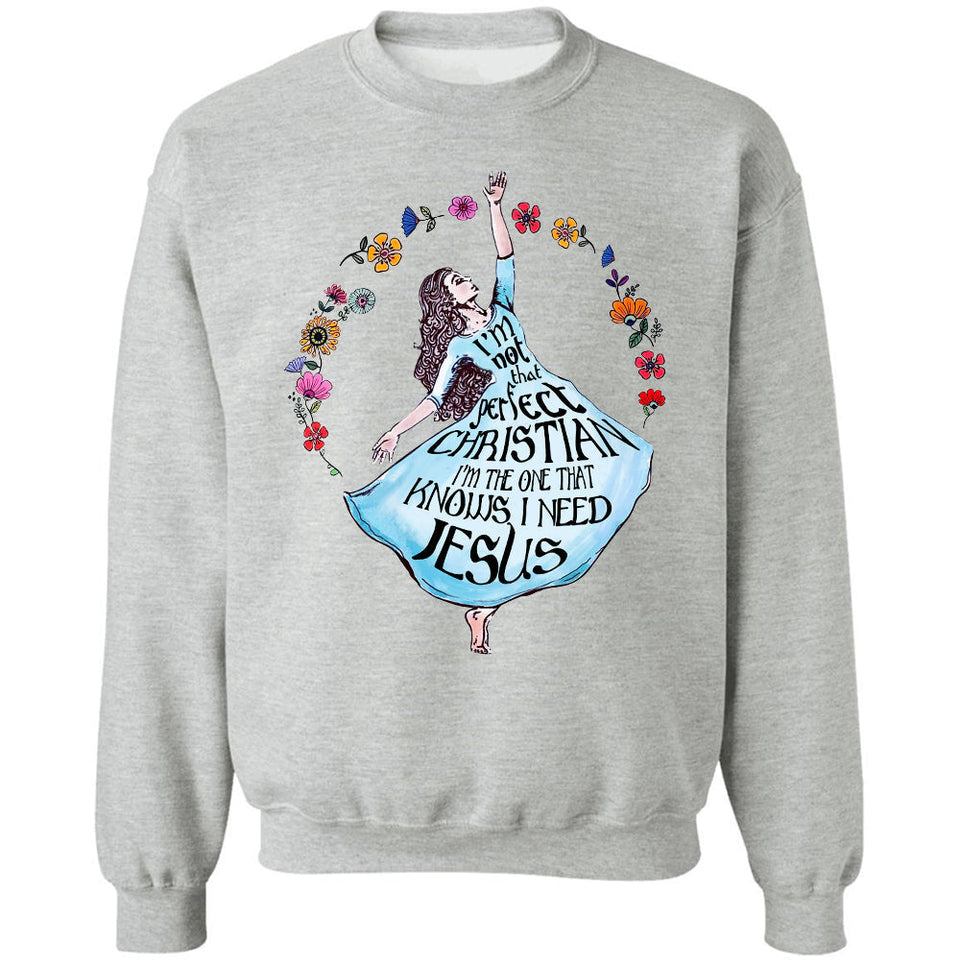 Jesus - Dancing girl - I'm not that perfect Christian - Apparel