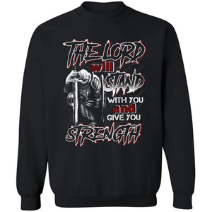 Jesus- The lord will stand with you - Apparel