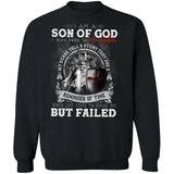 Born in November, I am a son of God - Jesus, Warrior Back-printed Apparel