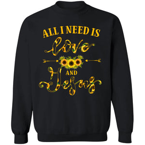 Sunflower - All I need is love and Jesus - Jesus Apparel