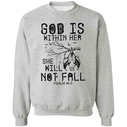 Jesus - Halloween - God is within her, She will not fall - Apparel