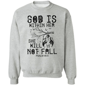 Jesus - Halloween - God is within her, She will not fall - Apparel