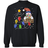 Cute Snowman, Christmas tree, God says you are unique - Jesus Apparel