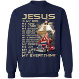 Jesus - Red truck - Jesus is my everything - Apparel