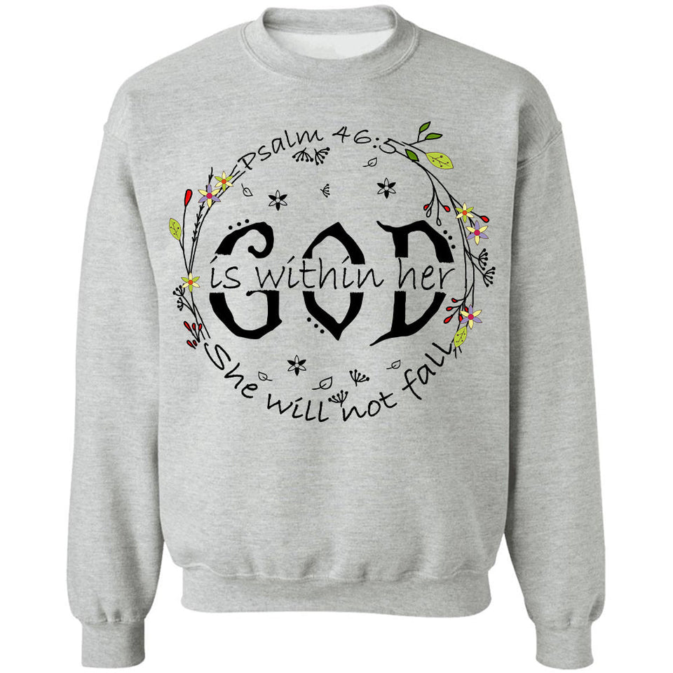 Jesus - God is within her - Apparel