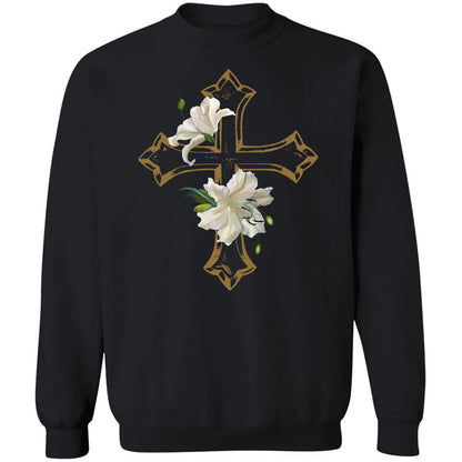 Lily and the cross - Jesus Apparel